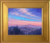 Painting of Blue Ridge Mountains