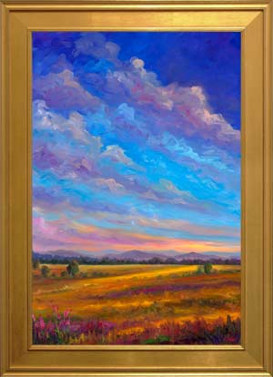 clouds and sky oil painting