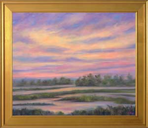 Low Country Marsh Tidal creek art