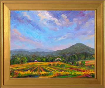 Painting of Mountain Farm