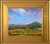 Painting of Rural Farm Field