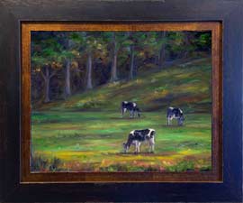 Dairy Cows Grazing Art Prints