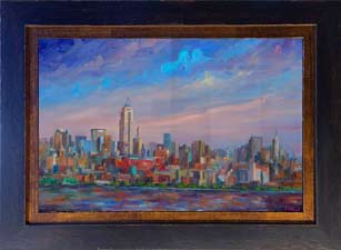 NYC Skyline Painting