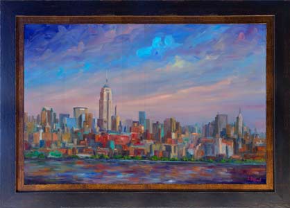 Manhattan Skyline Print