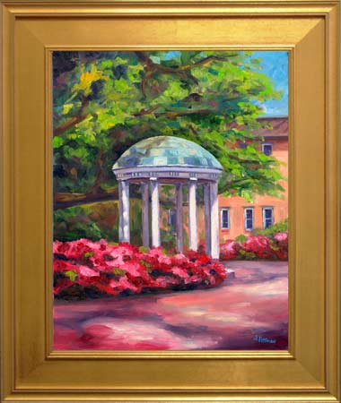 Old Well  UNC framed Giclee