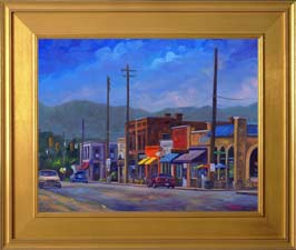 Painting of Weaverville