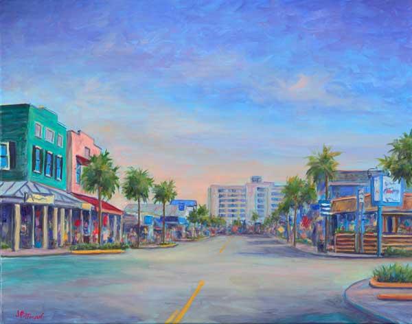 Folly Beach Center Street Painting
