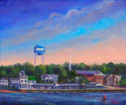 Southport NC Oil Painting Art