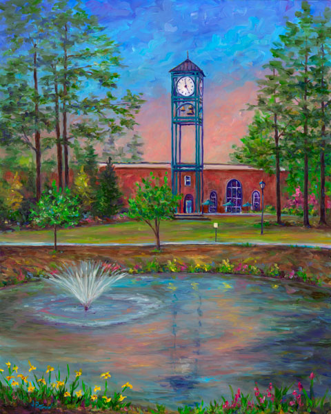 UNC Wilmington Art painting and prints