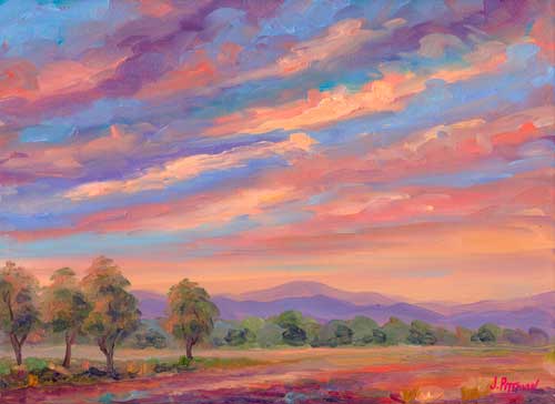 Appalachian Mountains Blue Ridge painting prints art