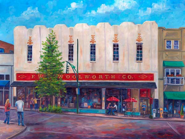 Woolworth Walk Art Gallery - Asheville Art and Prints
