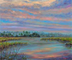MArsh Painting of the Folly River