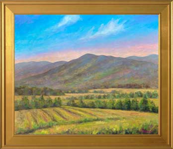 Painting of Smoky MOuntain Cades Cove