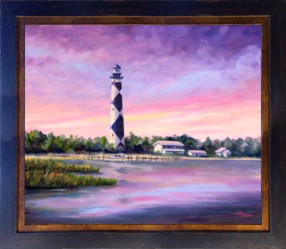 Painting of Cape Lookout