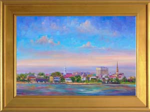 Paintings of Charleston Skyline