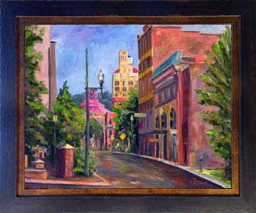 Paintings of Downtown Asheville