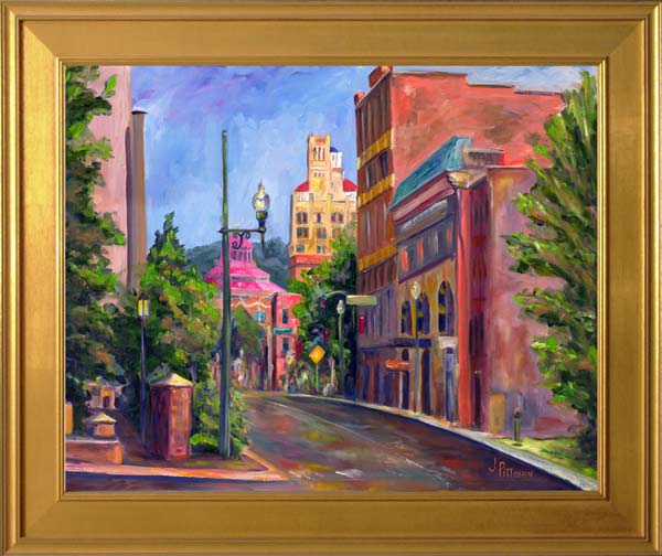 Paintings of Downtown Asheville