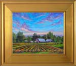 Farm near Asheville NC Oil Painting