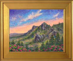 Painting of Grandfather Mountain