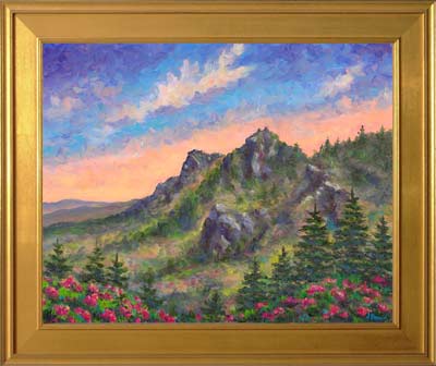 Grandfather Mountain Framed print