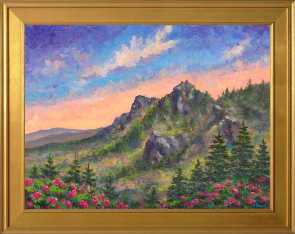 Grand Father Mountain Painting