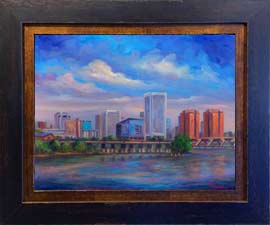 Painting of James River