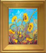 painting of sunflowers