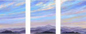 Asheville Landscape Mountain Painting